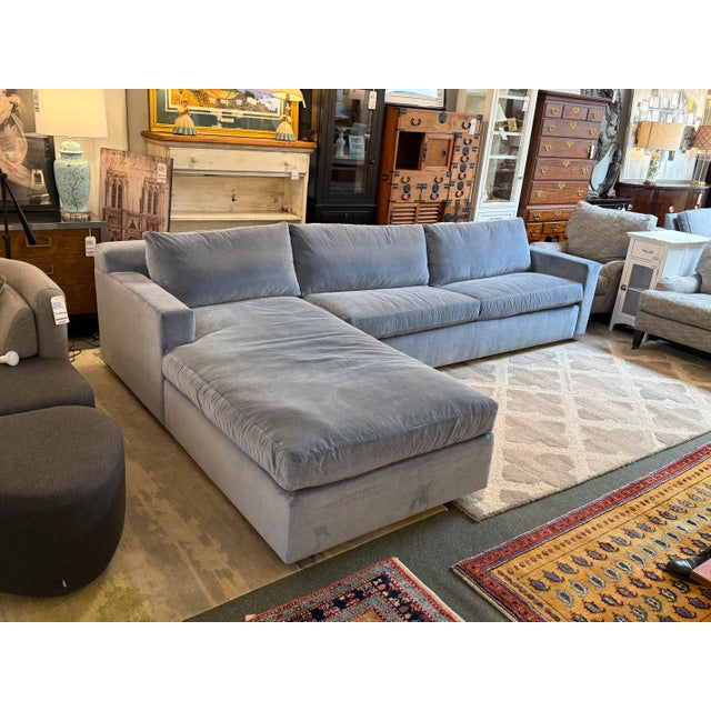 Leggett & Platt Sleep Sectional With Chaise Lounge For Sale - Image 11 of 12