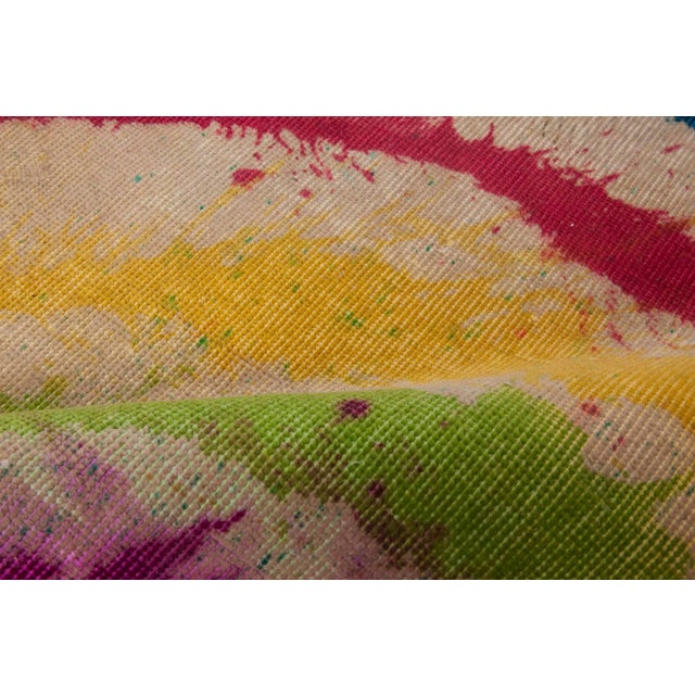 Modern Abstract Modern “Daliesque” Wool Rug by Doris Leslie Blau For Sale - Image 3 of 8