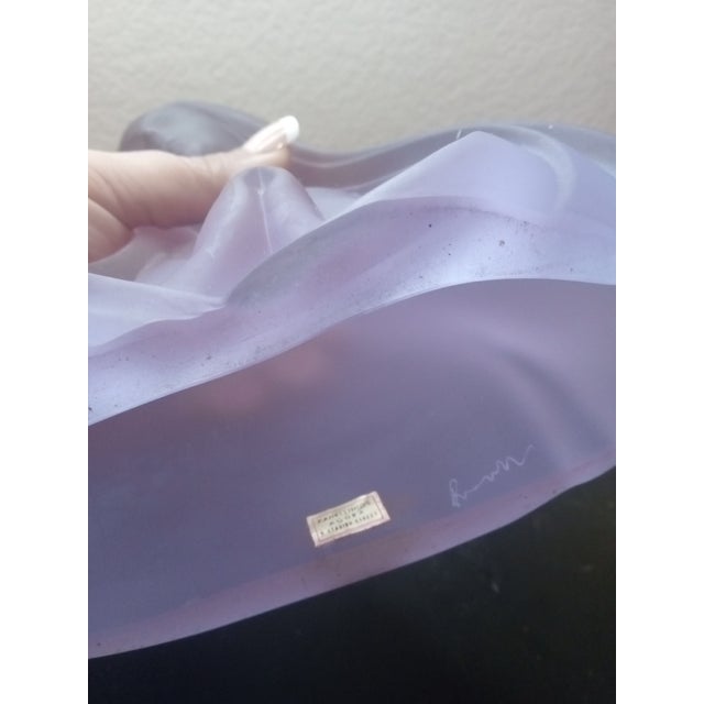 Mid-Century Modern 1930 Madonna Bust by Franz Hagenauer Czech in Alexandrite Satin Glass For Sale - Image 3 of 5