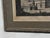 Wood 1843 Gaetano Cottafavi “Piazza Di Monte Cavallo” Rome Engraving, Framed For Sale - Image 7 of 9
