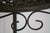 1950s Nice Vintage Scrolled Cast and Wrought Iron Corner Plant Stand For Sale - Image 5 of 6