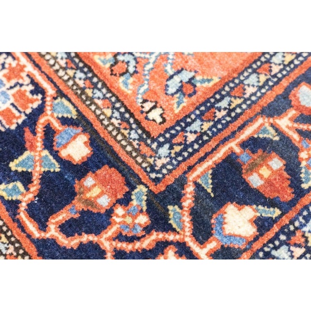 Antique Farahan Sarouk Rug 3'8'' x 5' For Sale - Image 12 of 12