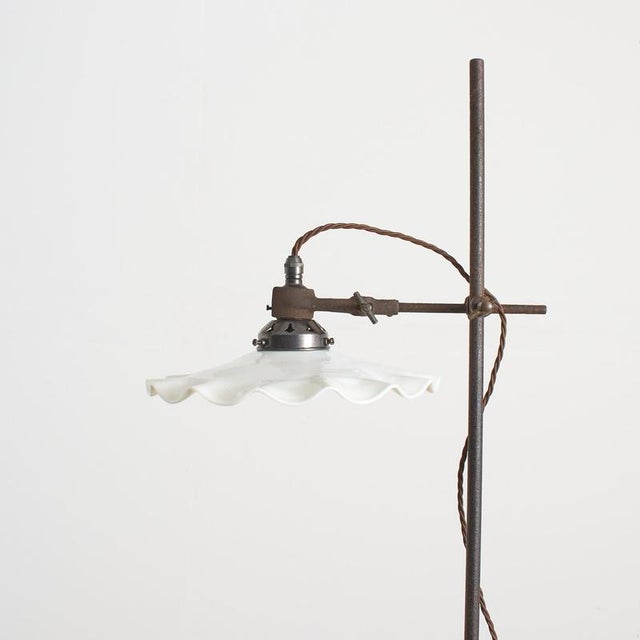 French Lab Stand Desk Lamp, 1930s For Sale - Image 4 of 7