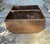 Large Antique Japanese Primitive Wooden Rice Grain Box For Sale - Image 4 of 10