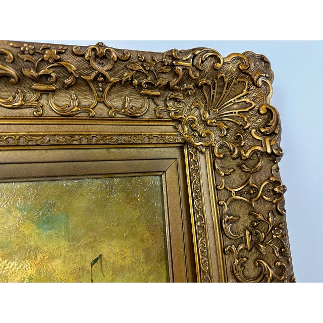 Hersmann, Dutch Landscape, Oil on Board, 1910s, Framed For Sale - Image 7 of 12