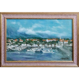 Oil Painting Orebic (Croatia) Korkishko Vasily For Sale