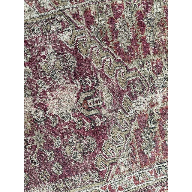 18th Century Distressed Turkish Ghyordes Rug For Sale - Image 15 of 18