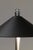 Postmodern Table Lamp with Black Cone Shade and Brushed Aluminum Stem, 1980s For Sale In Oklahoma City - Image 6 of 13