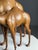 Leather Decorative Statues of Dromedaries, Set of 2 For Sale - Image 13 of 17