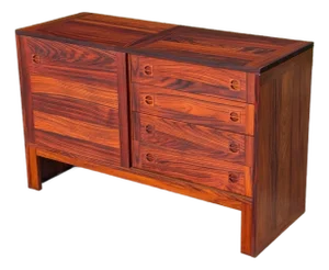 1970s Danish Modern Rosewood Credenza
