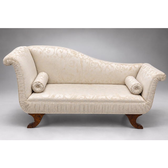 Charles Joseph Biederman Mid 19th Century Biedermeier Chaise Lounge For Sale - Image 4 of 10