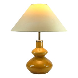 Mid-Century Ceramic Table Lamp from Polam Piła, 1970s For Sale