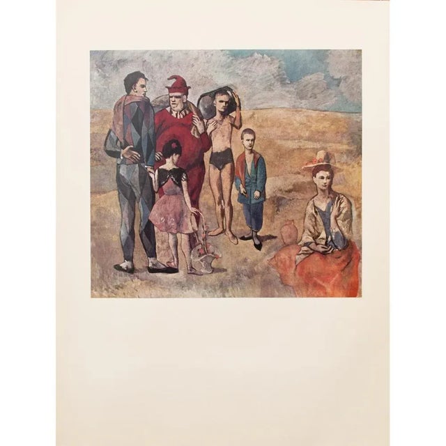 1954 After Pablo Picasso, Saltimbanques First American Edition Full-Color Print For Sale In Dallas - Image 6 of 8