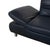 Blue Leather Rivoli Three-Seater and Two-Seater Sofas with Manual Function from Koinor, Set of 2 For Sale - Image 11 of 18