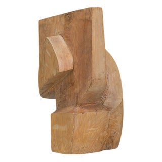 Abstract Sculpture, 1970s, Wood For Sale