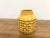Superb decorative piece in bright yellow glazed earthenware, characteristic of the work of the vallauris workshops in the...