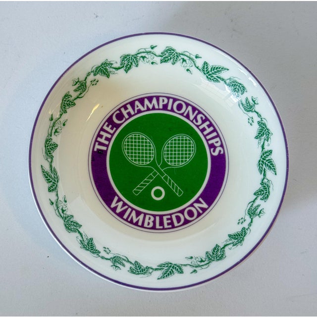 White 1990s Wimbledon Championships Wedgwood Tennis Trinket Dish For Sale - Image 8 of 8