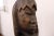 Vintage African Tribal Hand-Carved Wood Head Bust Sculpture For Sale - Image 9 of 13