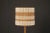 Mid-Century Modern Maria Kipp Handwoven Lampshade With Ivory Plaid Bands Over Natural Raffia, 1960s For Sale - Image 3 of 8