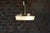Mid-Century Chandelier in Glass and Brass attributed to Kamenický Šenov, Czech, 1960s For Sale - Image 6 of 9