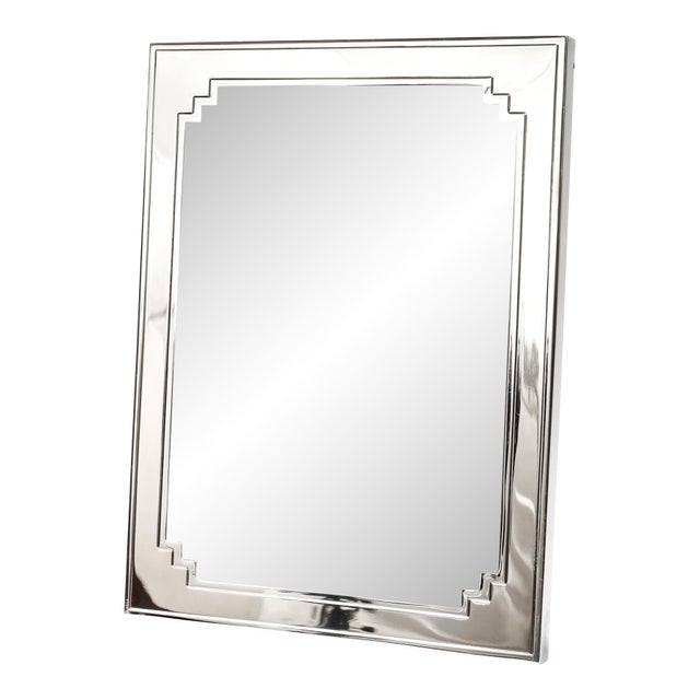 Vintage Cartier Engraved Sterling Silver Art Deco Style Picture or Photo Frame For Sale