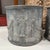 English Antique English Pair of Lead Antique Planters W/Amphorae & Garland Relief For Sale - Image 3 of 9