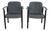 Vintage Modern Armchairs Herman Miller Chrome & Black Original Fabric, a Pair For Sale