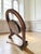 Antique Gothic Revival Oak Freestanding Dinner Gong in Silvered Brass, 1800s For Sale - Image 4 of 13