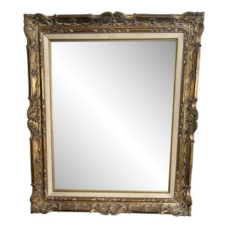 Vintage Late 20th Century Ornate Gold Frame For Sale