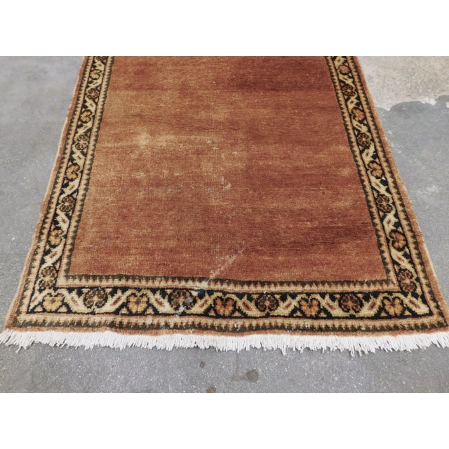 1930s Hand Knotted Persian Mahar Runner For Sale - Image 4 of 13