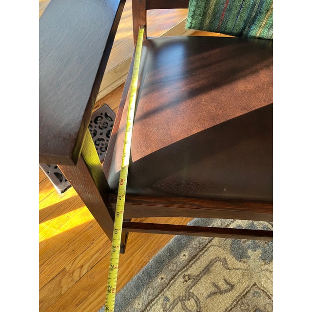 Stickley Stickley Rocker Harvey Ellis W Inlay For Sale - Image 4 of 14