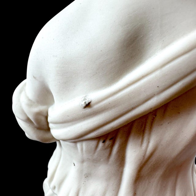 Victorian Neoclassical Bisque Figure, England, 1850s For Sale - Image 9 of 16