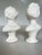 Set of 2, Vintage Louis Style Porcelain Busts For Sale - Image 4 of 7