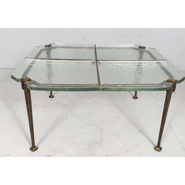 Brutalist Vintage German Brutalist Side Table by Lothar Klute, 1980s For Sale - Image 3 of 18