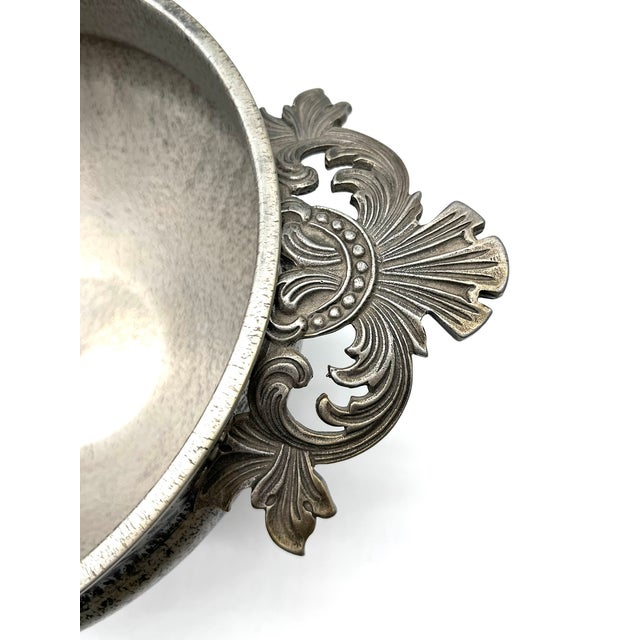 Gold Large Tin Soup Tureen with Lid and Ladle from Pewter Mastad, Norway, 1950s, Set of 2 For Sale - Image 8 of 18