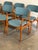 1960s In Style of Erik Buch Set of 6 Solid Teak Dining Chairs Model 49 and 50 Denmark Mid-Century Modern 1960s For Sale - Image 5 of 11