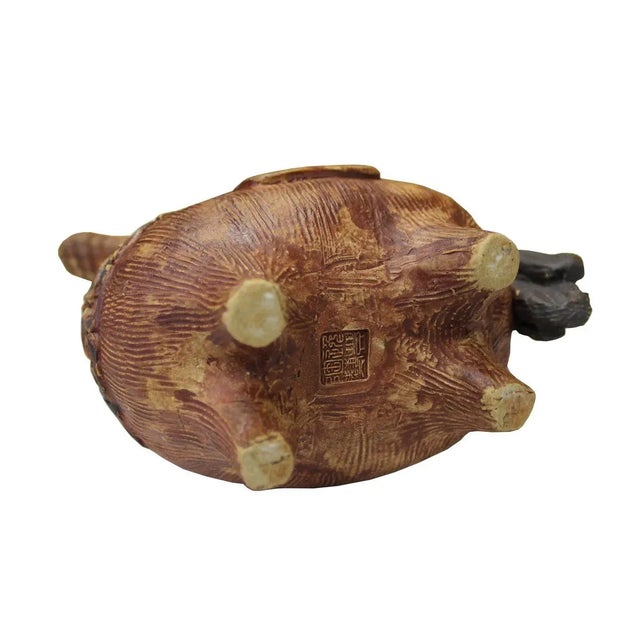 Modern Oriental Ceramic Artistic Horse Figure For Sale - Image 5 of 6