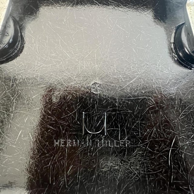 Black DSS Side Chairs by Charles and Ray Eames for Herman Miller, 1950s, Set of 4 For Sale - Image 8 of 11