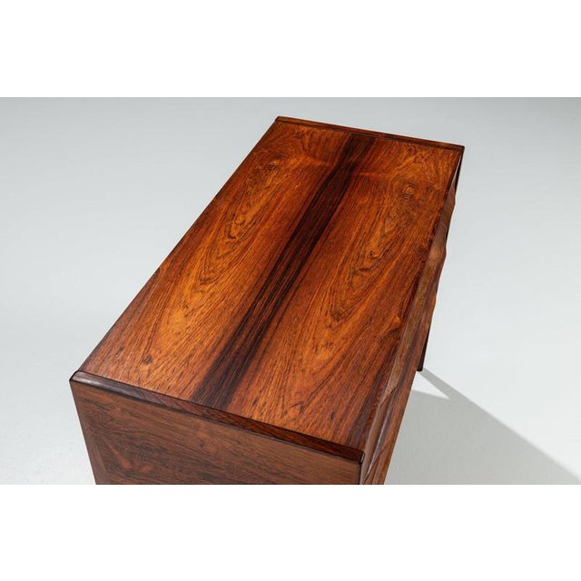 Wood Chest of Drawers in Rosewood by Kai Kristiansen for Aksel Kjersgaard, Denmark, 1960 For Sale - Image 7 of 13
