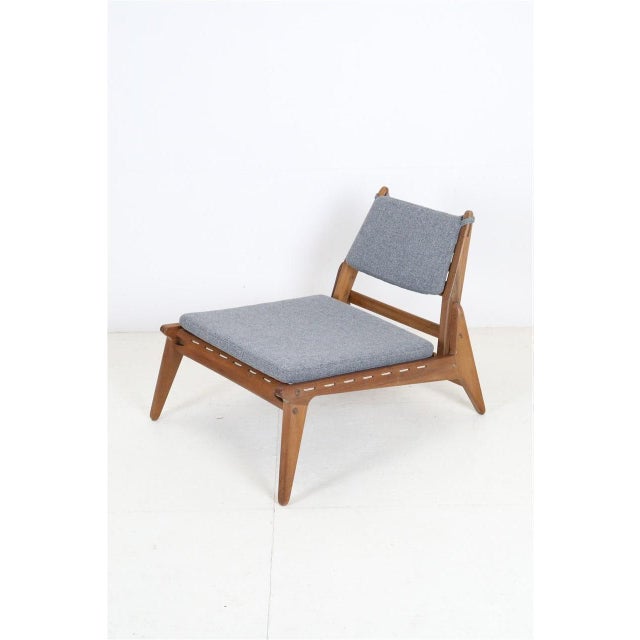 Mid-Century Hunting Chair by Heinz Heger for PGH Erzgebirgisches Kunsthandwerk Annaberg-Buchholz, 1960s For Sale - Image 16 of 18