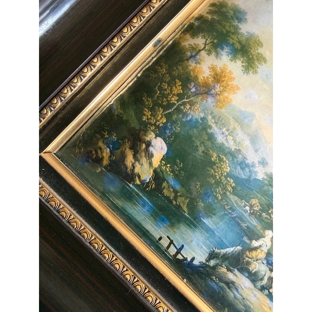 Porcelain Plaque by Emaux Limoges Helca for Cignaroli, 1890s For Sale - Image 4 of 9