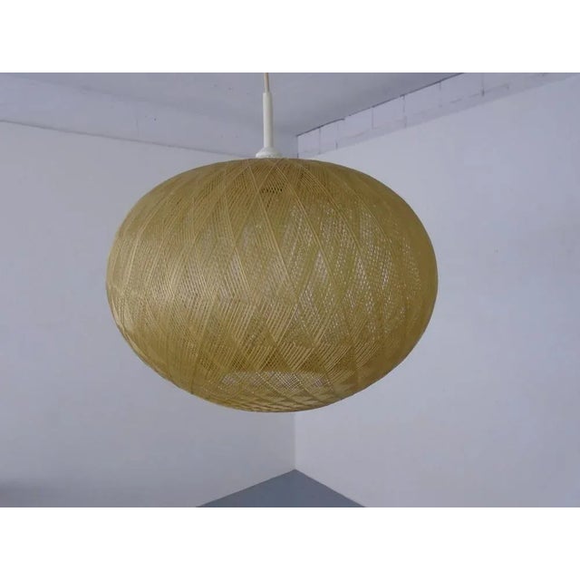 Spun Fiberglass Pendant Lamp, Germany, 1960s For Sale - Image 12 of 18