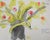 Modern Jean Effel, Teinturier, The Apple Tree Serpent, 1970, Watercolor For Sale - Image 3 of 7