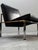Set of Bauhaus Armchairs in Black Leather and Chromed Tubular Steel, 1960s For Sale - Image 6 of 13