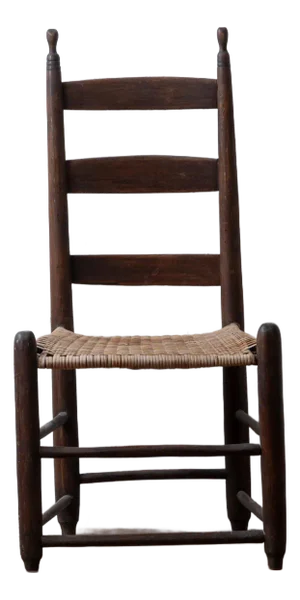 American Ladder Back Chair, c.1800