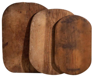 Antique Cutting Boards, 1920s, Set of 3