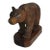 1930s Large Hand Carved Bear Carving For Sale