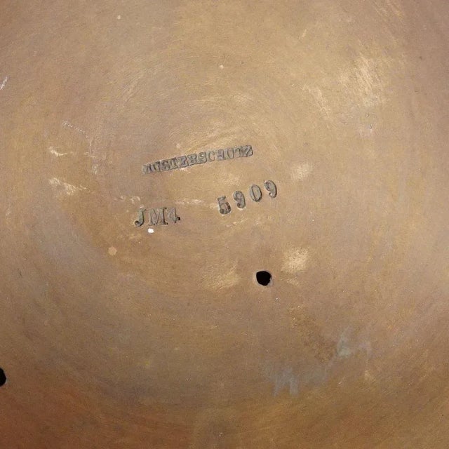 Terracotta Wall Plate with Whimsy Children in Farmer Costumes by Johann Maresch, 1890s For Sale - Image 11 of 12