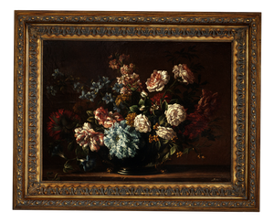 R. Suraci, Floral Still Life, 1980s, Oil on Canvas
