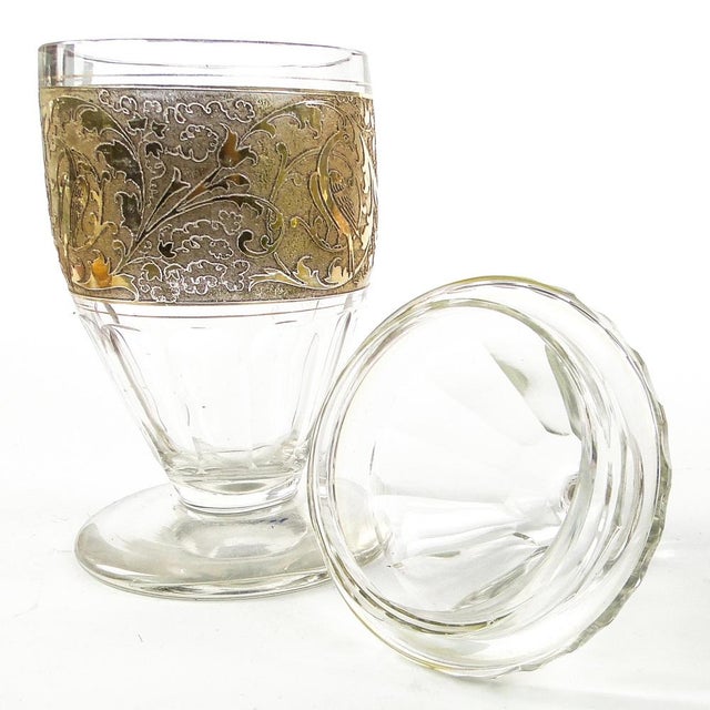 Former Czechoslovakian Art Deco Candyer from Moser, 1930s For Sale - Image 10 of 15